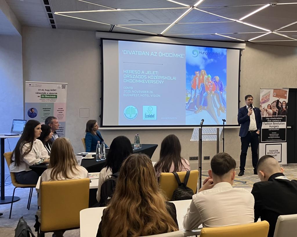 Keresd a jelet! 2025 – Ökocímkeverseny döntő a fenntartható divat jegyében Keresd a jelet! 2025 – Ökocímkeverseny döntő a fenntartható divat jegyében